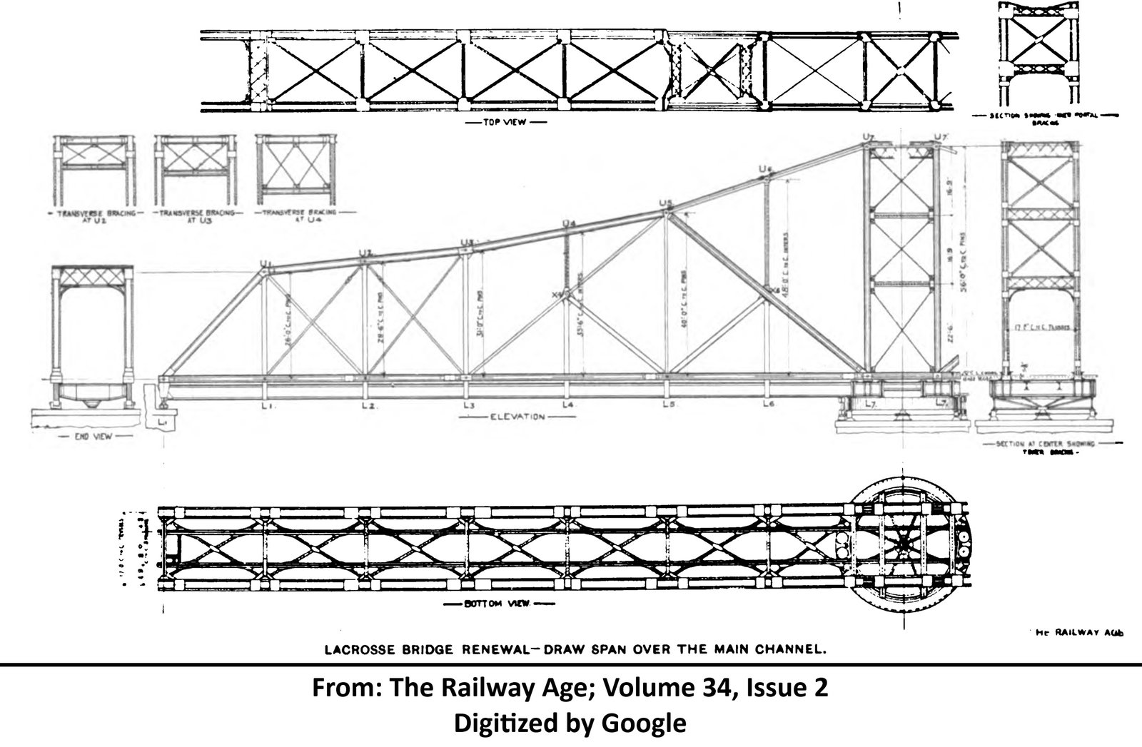 Details of swing span